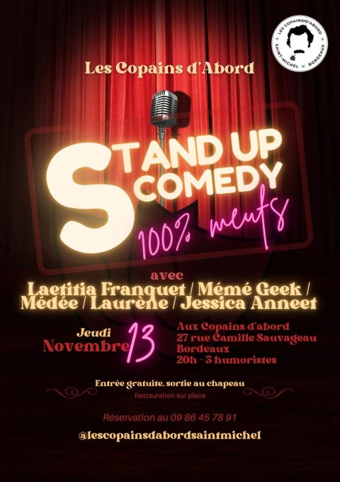 Standup 100% féminin