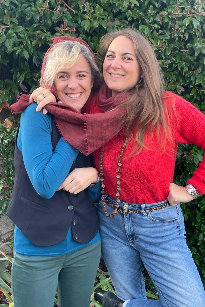 Taly et Laetitia Franquet, comédiennes de Pâquerettes Production